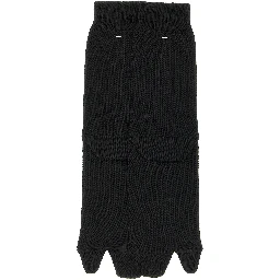 Black Wool Socks