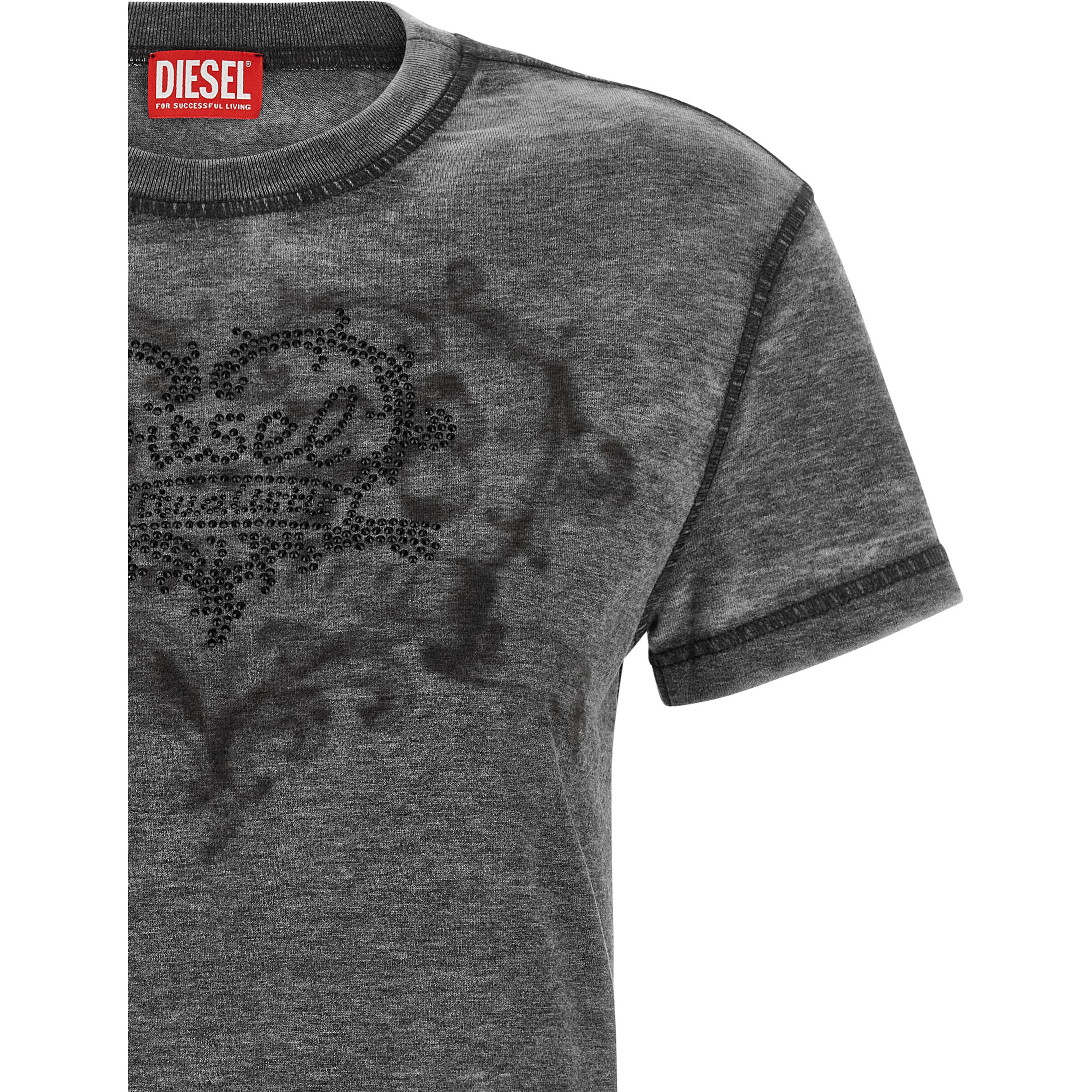 Gray Polyester T-Shirt