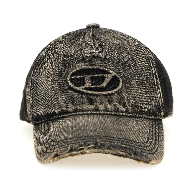 Black Cotton Cap (Baseball Hat)