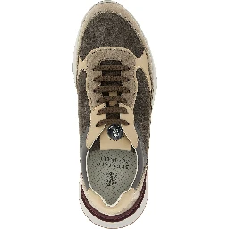 Multicolor Calfskin Athletic Sneakers