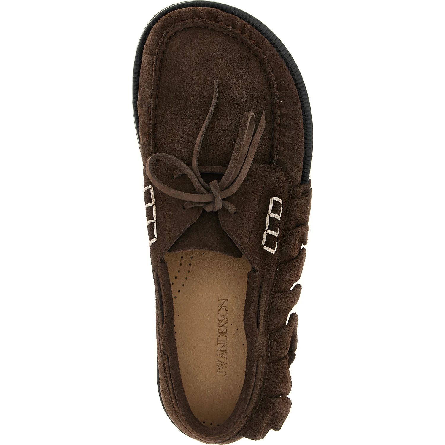 Brown Suede Leather Moccassin