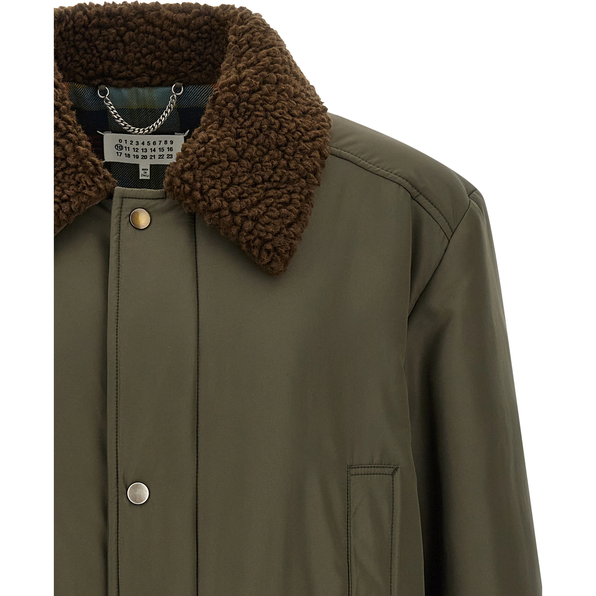 Bicolor Polyester Parka