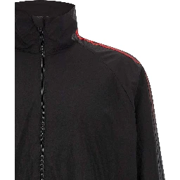 Black Polyamide Sweatshirt