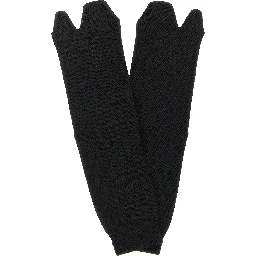 Black Wool Socks