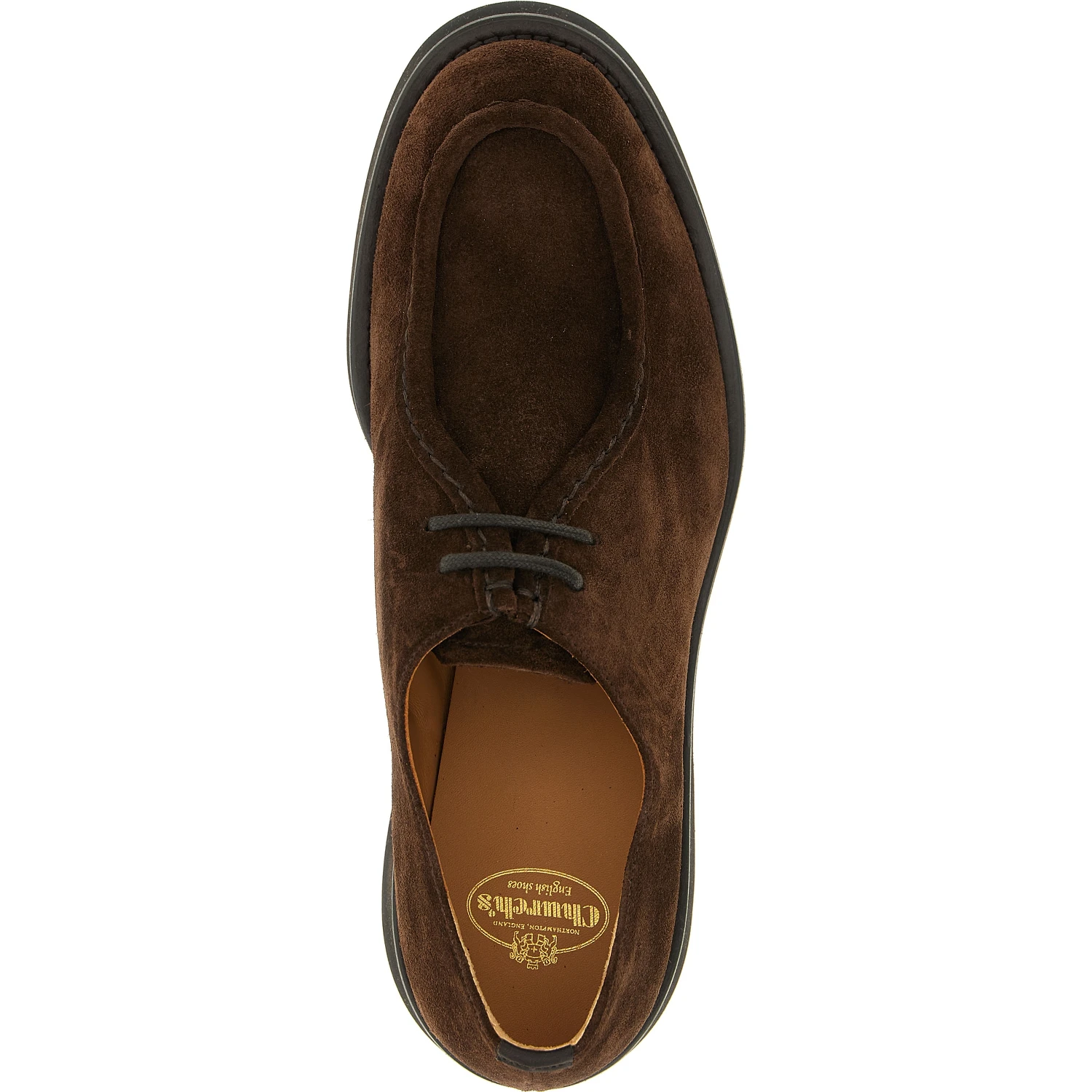 Brown Calfskin Oxfords And Derbies