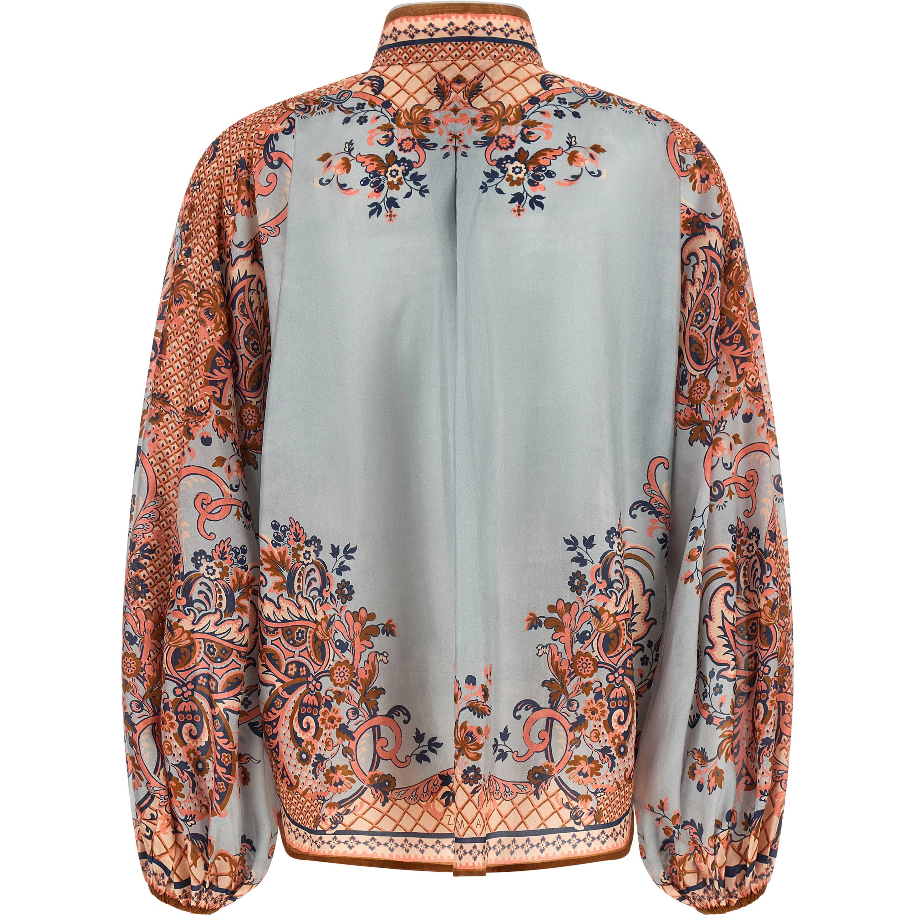 Multicolor Silk Blouse