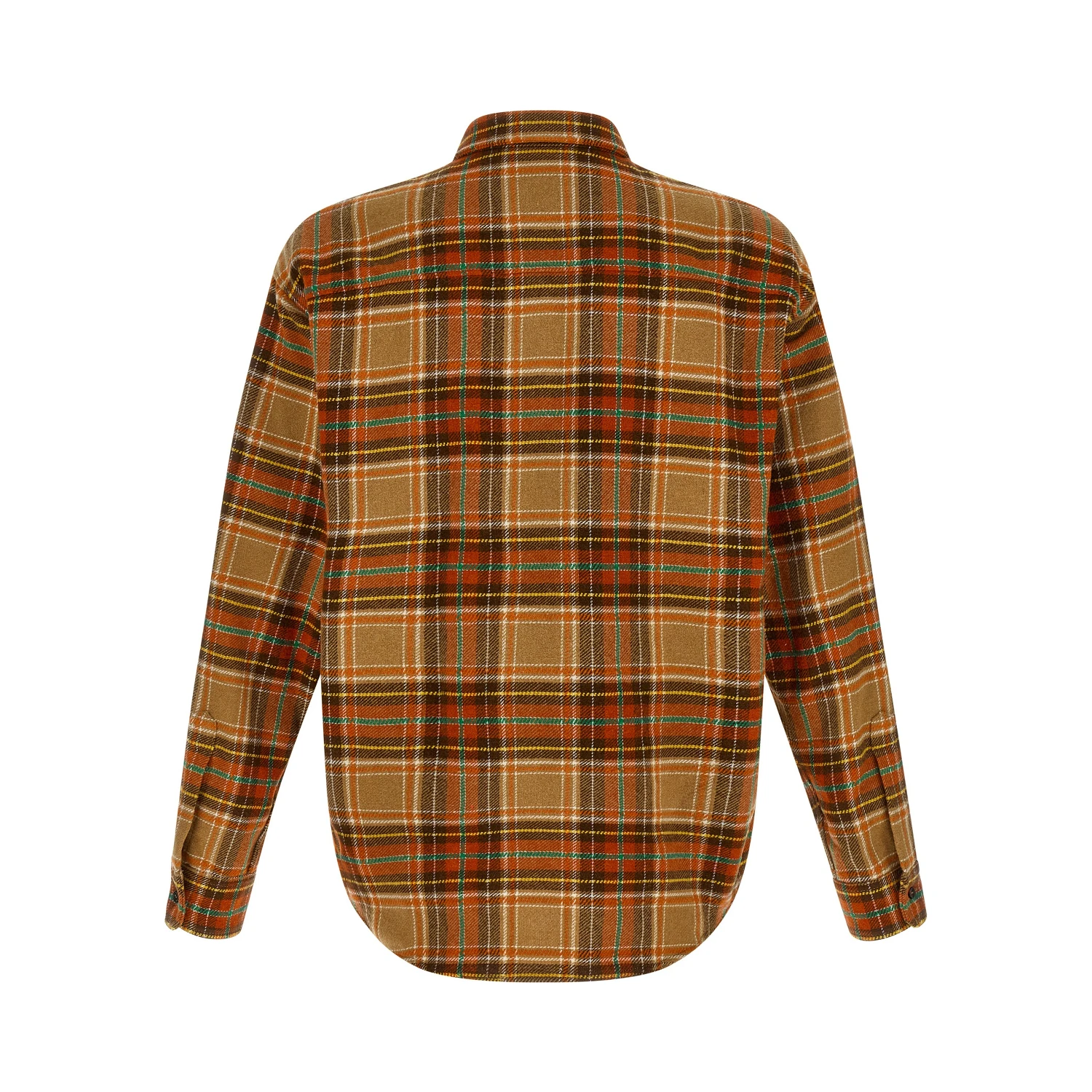 Orange Marabou Blouse