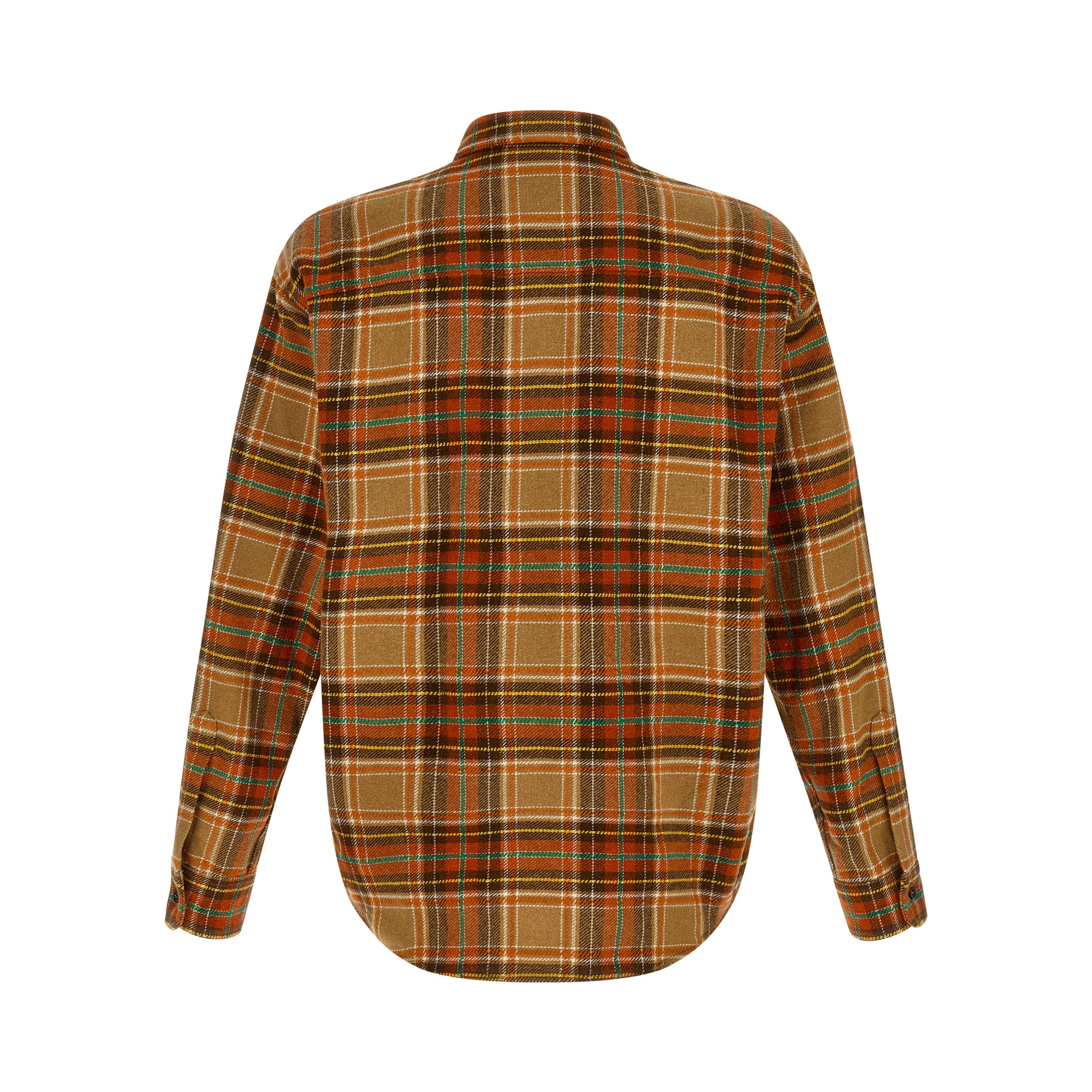 Orange Marabou Blouse