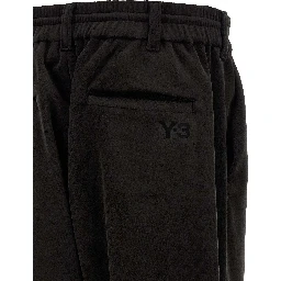 Black Recycled Polyester Joggers (Workout Pants)