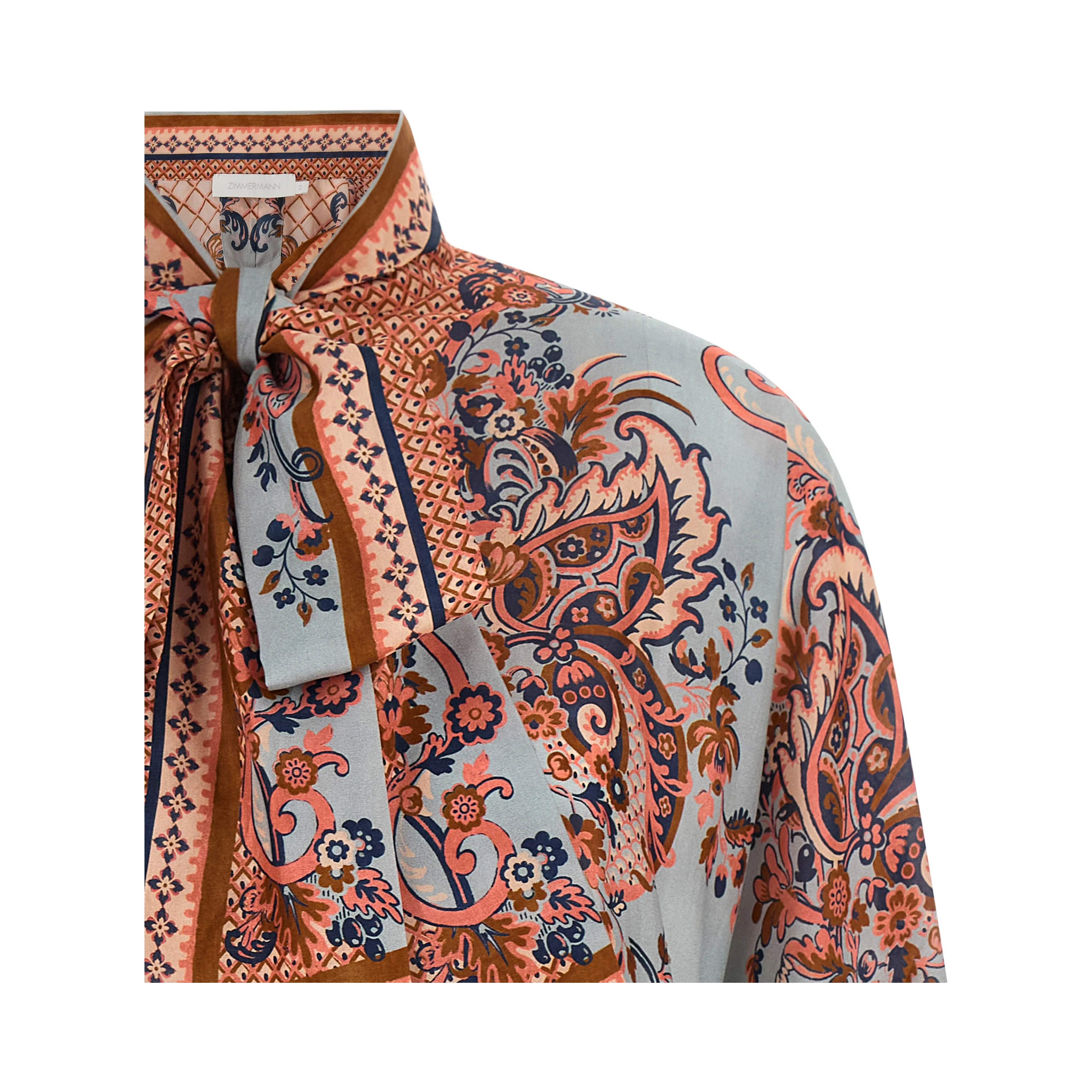 Multicolor Silk Blouse