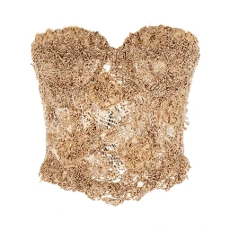 Beige Cotton Tank Tops