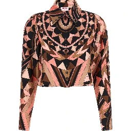 Multicolor Silk Blouse