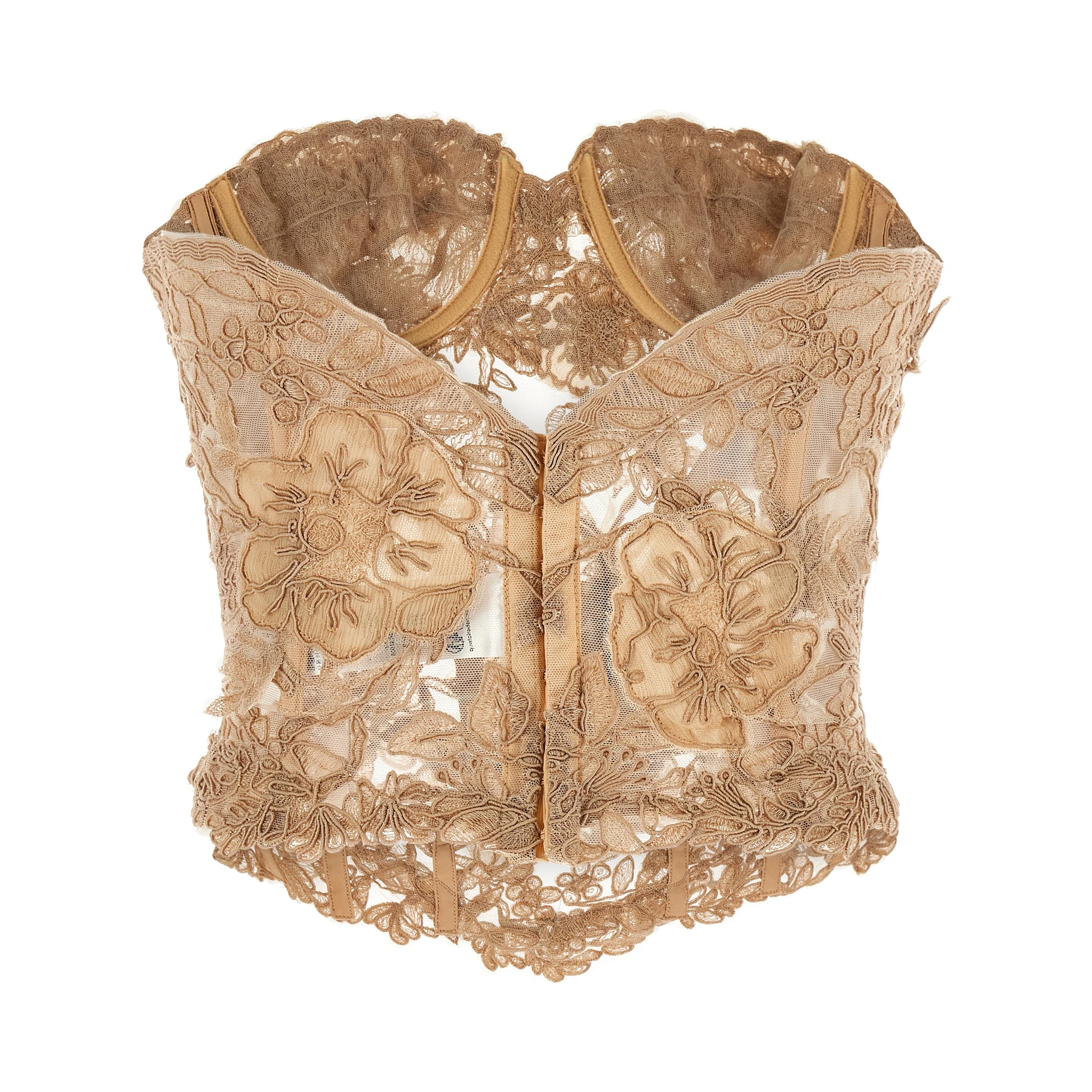 Beige Cotton Tank Tops
