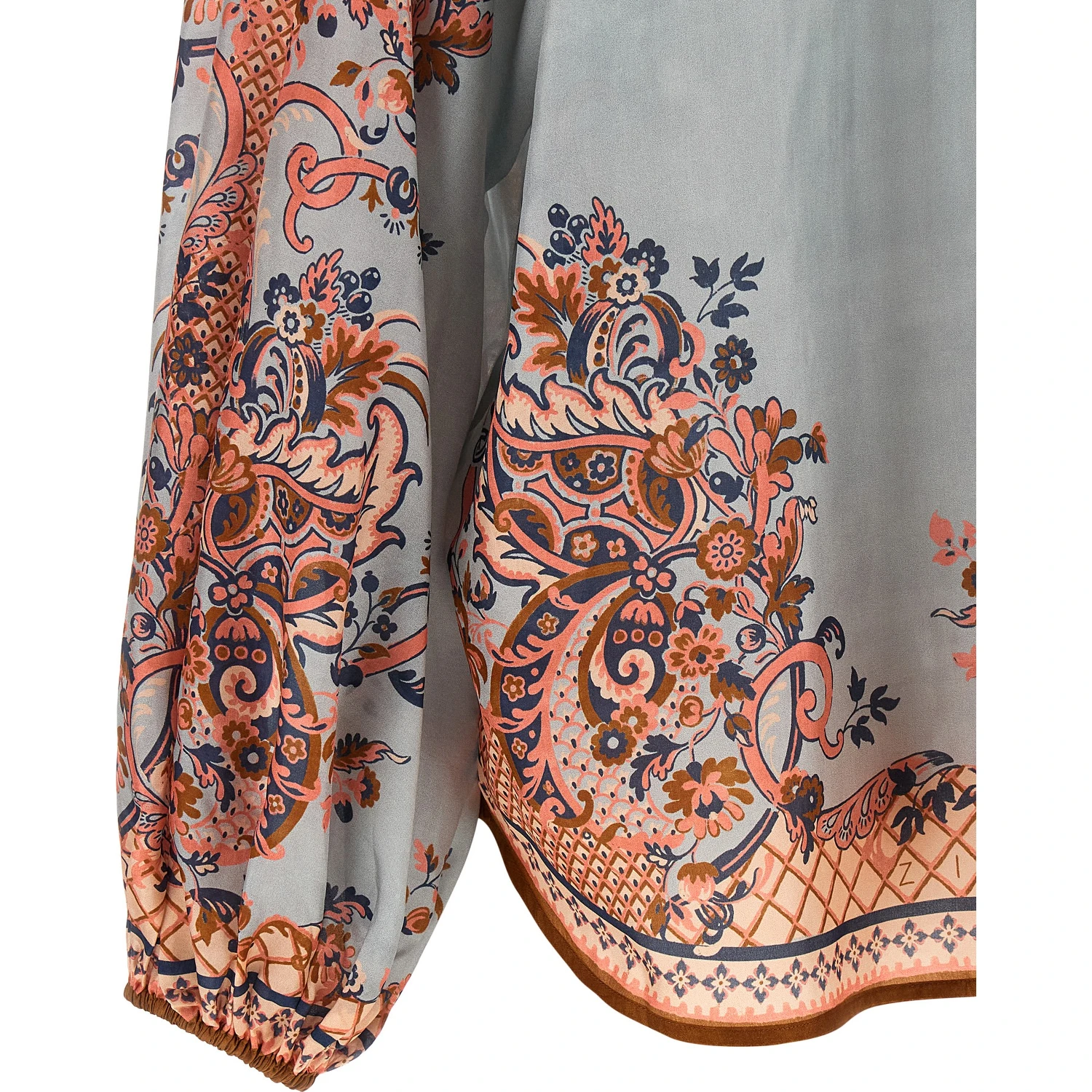 Multicolor Silk Blouse