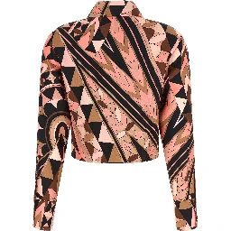 Multicolor Silk Blouse