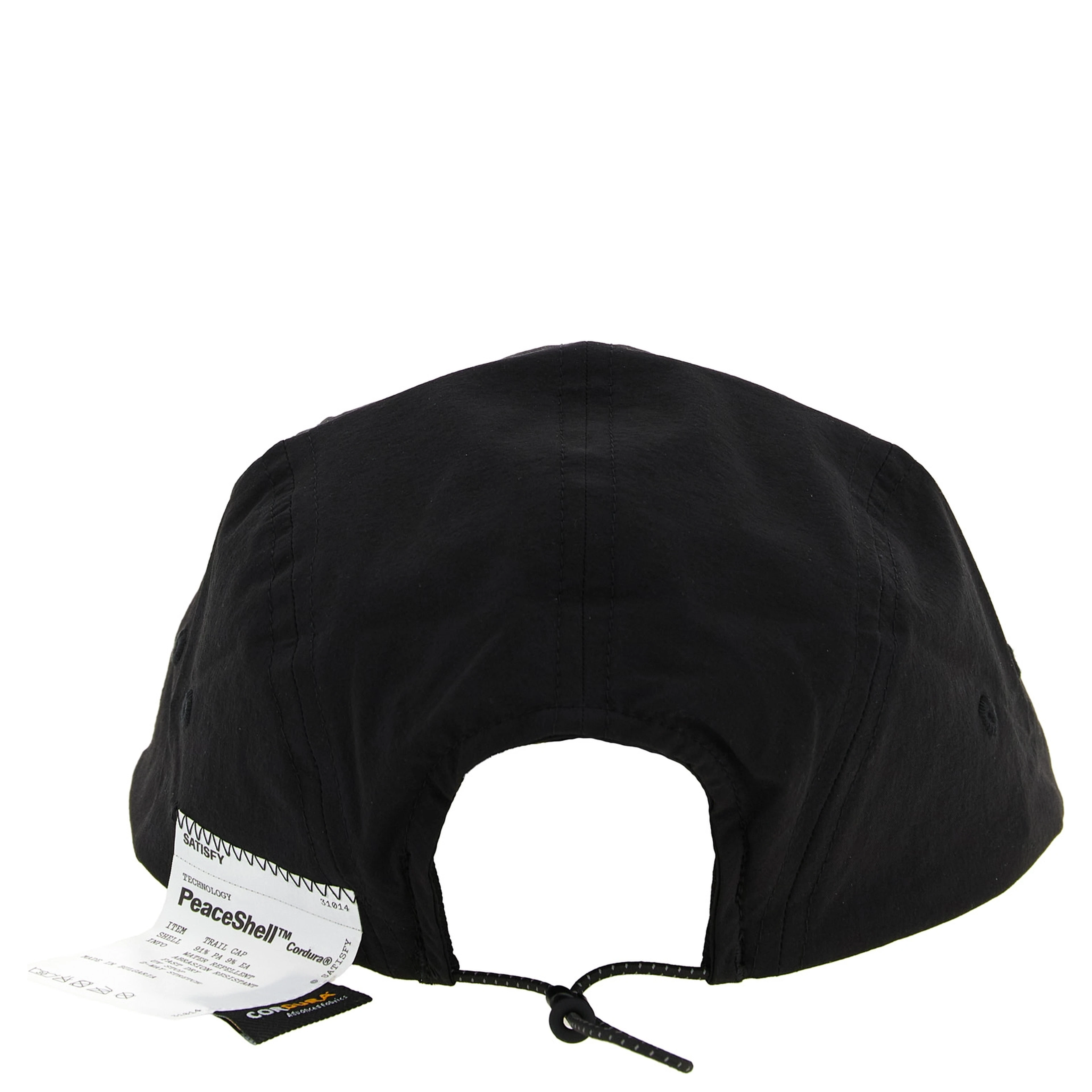 Black Polyamide Cap (Baseball Hat)