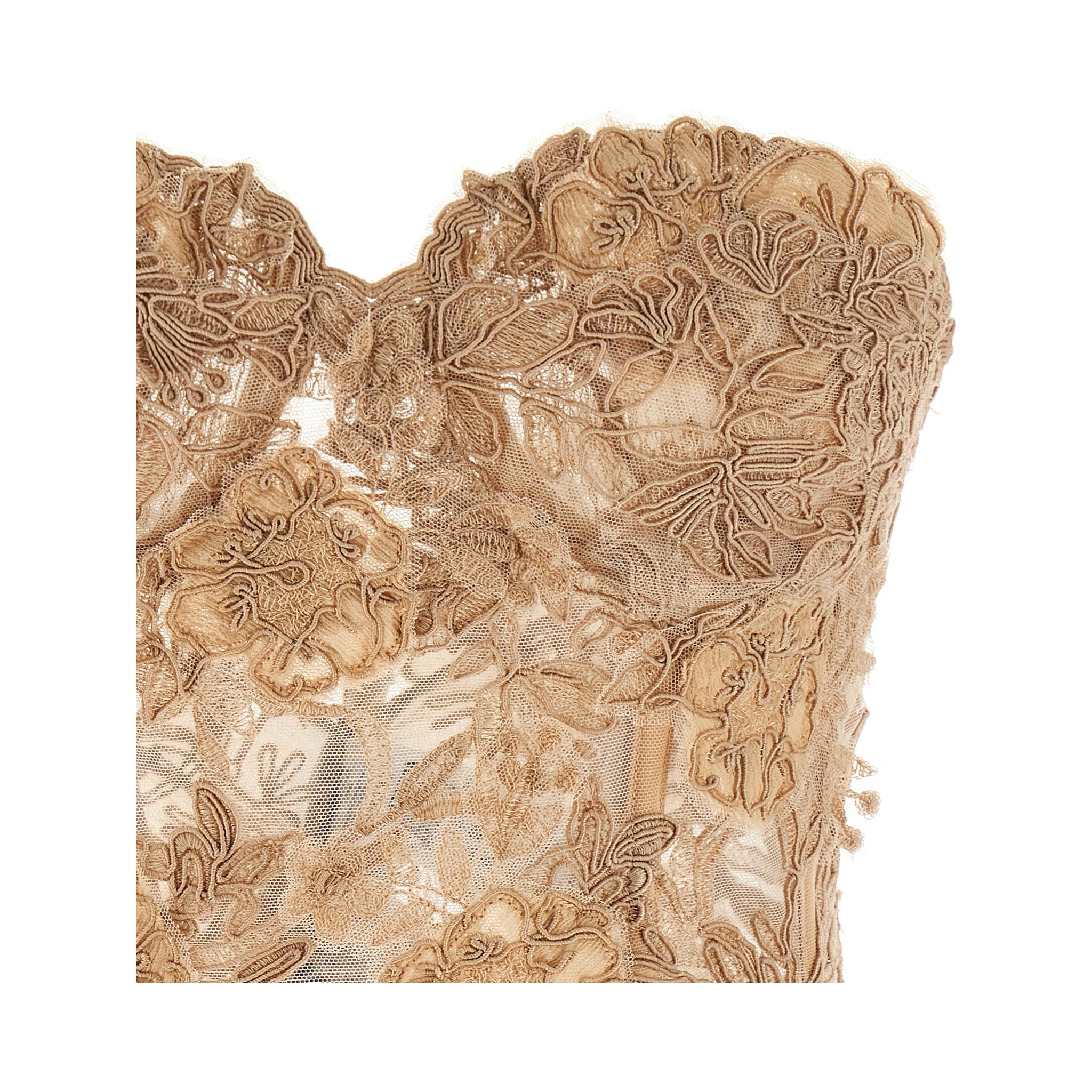 Beige Cotton Tank Tops