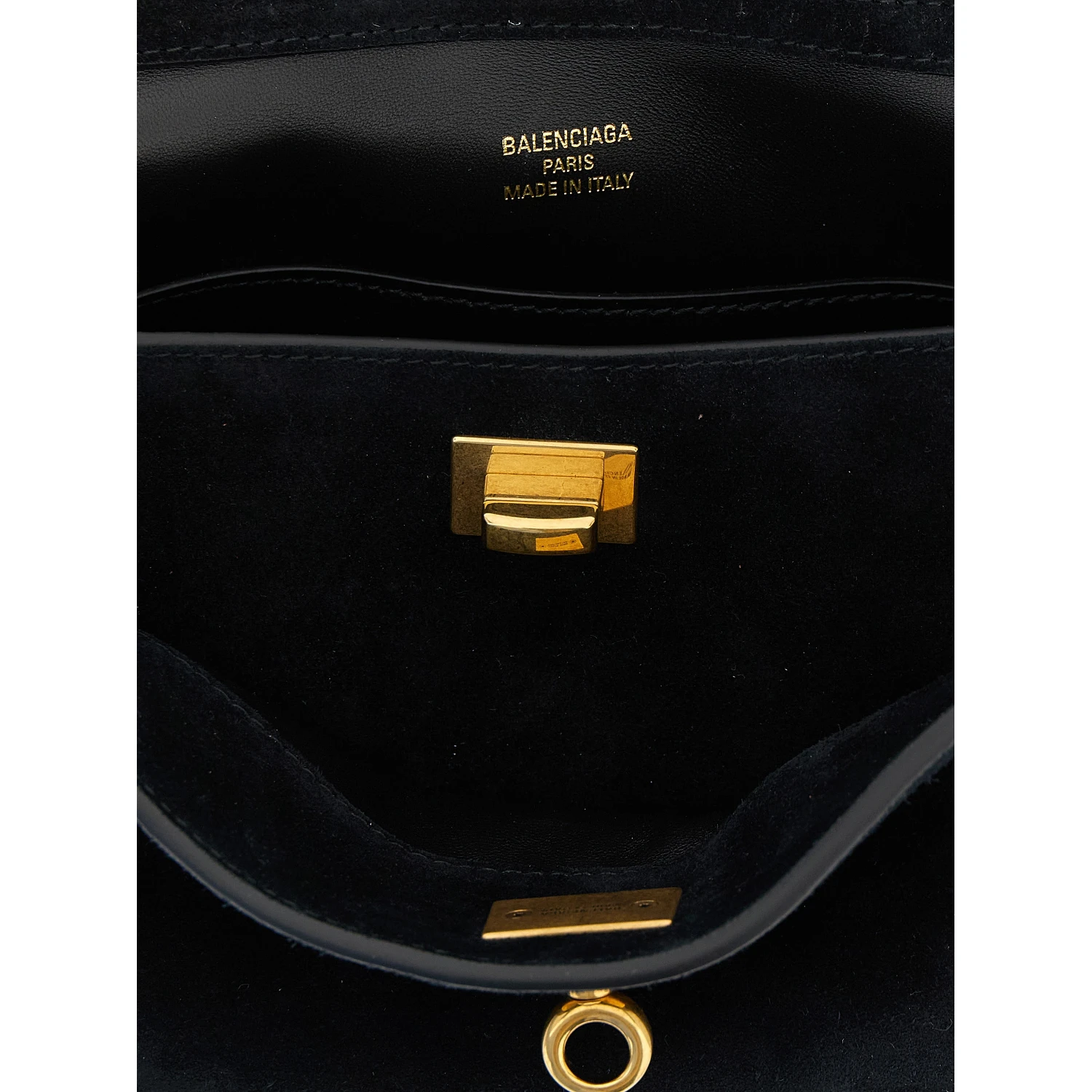Black Calfskin Handbag