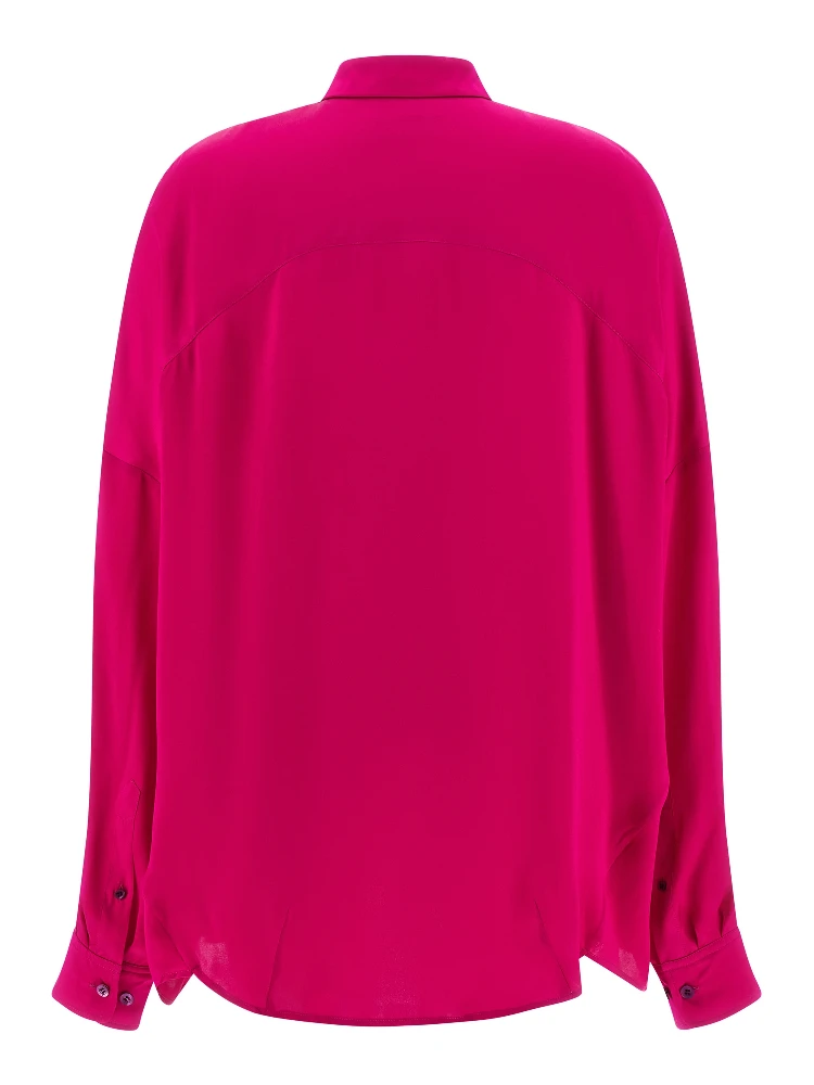 Fuchsia Silk Blouse alternative