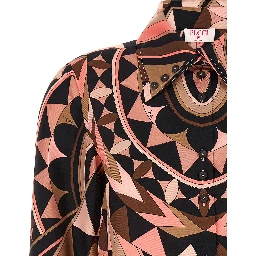 Multicolor Silk Blouse