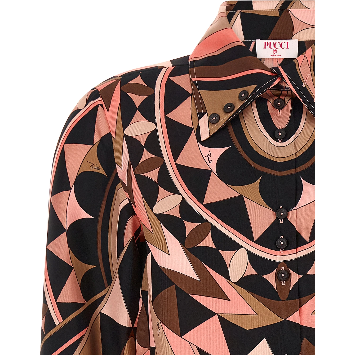 Multicolor Silk Blouse