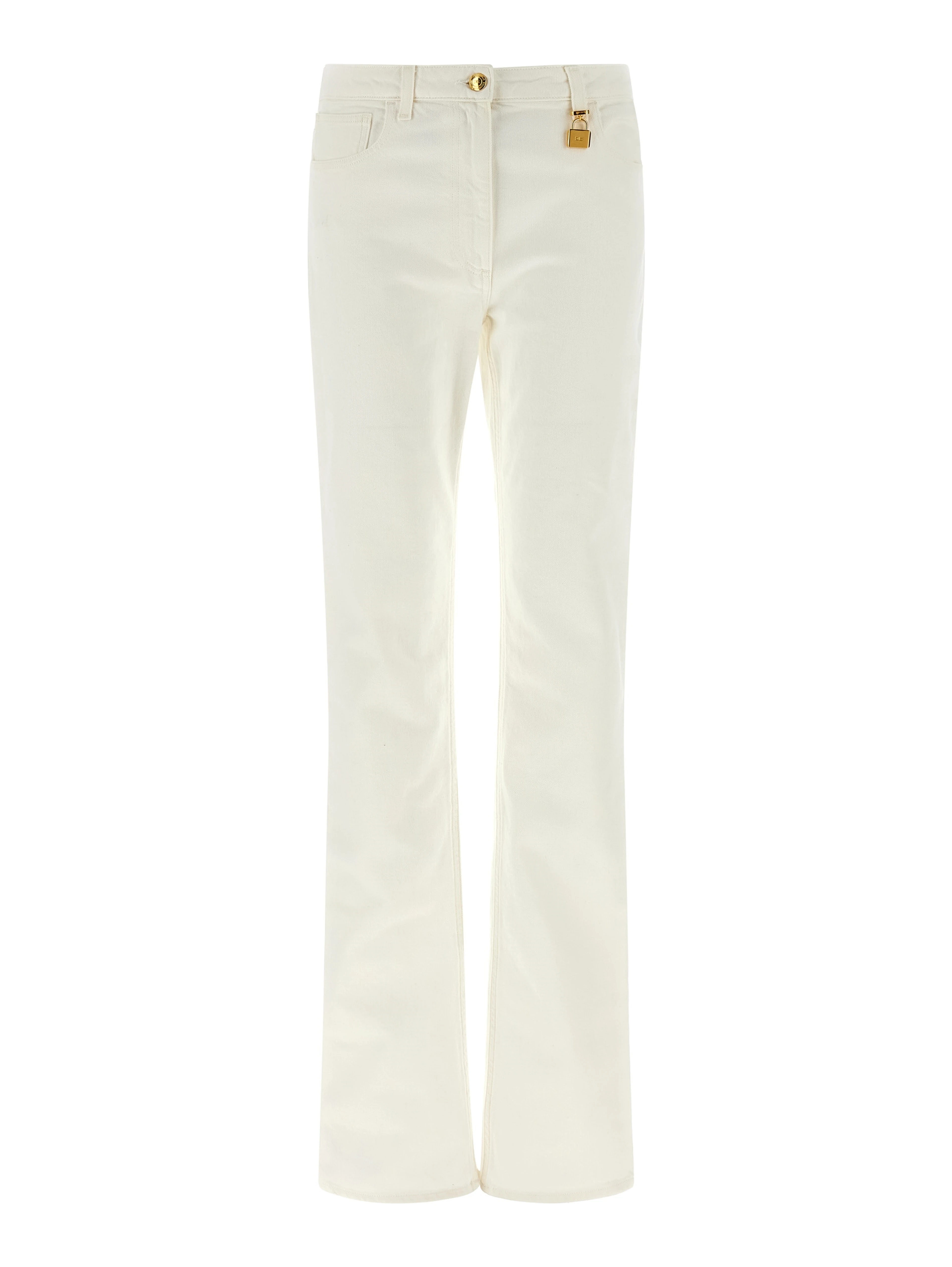 White Cotton Jeans Denim