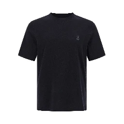 Blue Cotton T-Shirt