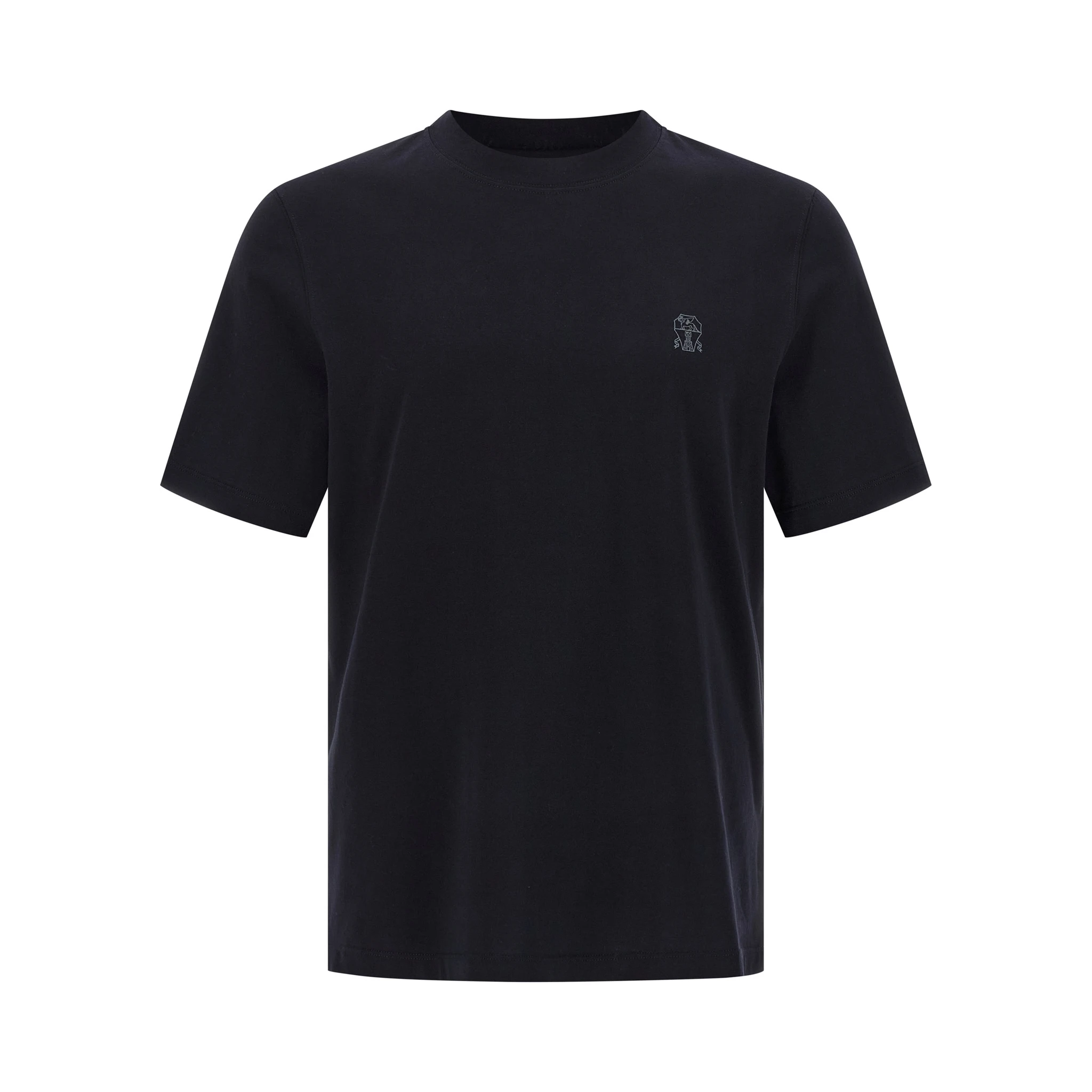 Blue Cotton T-Shirt