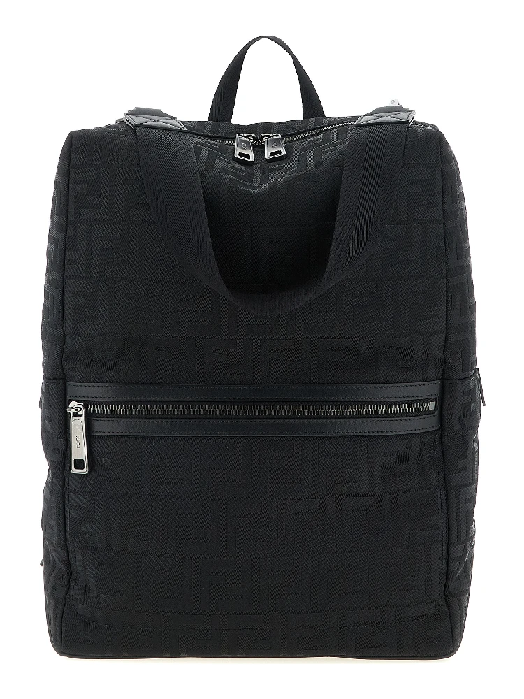 Black Polyamide Backpack