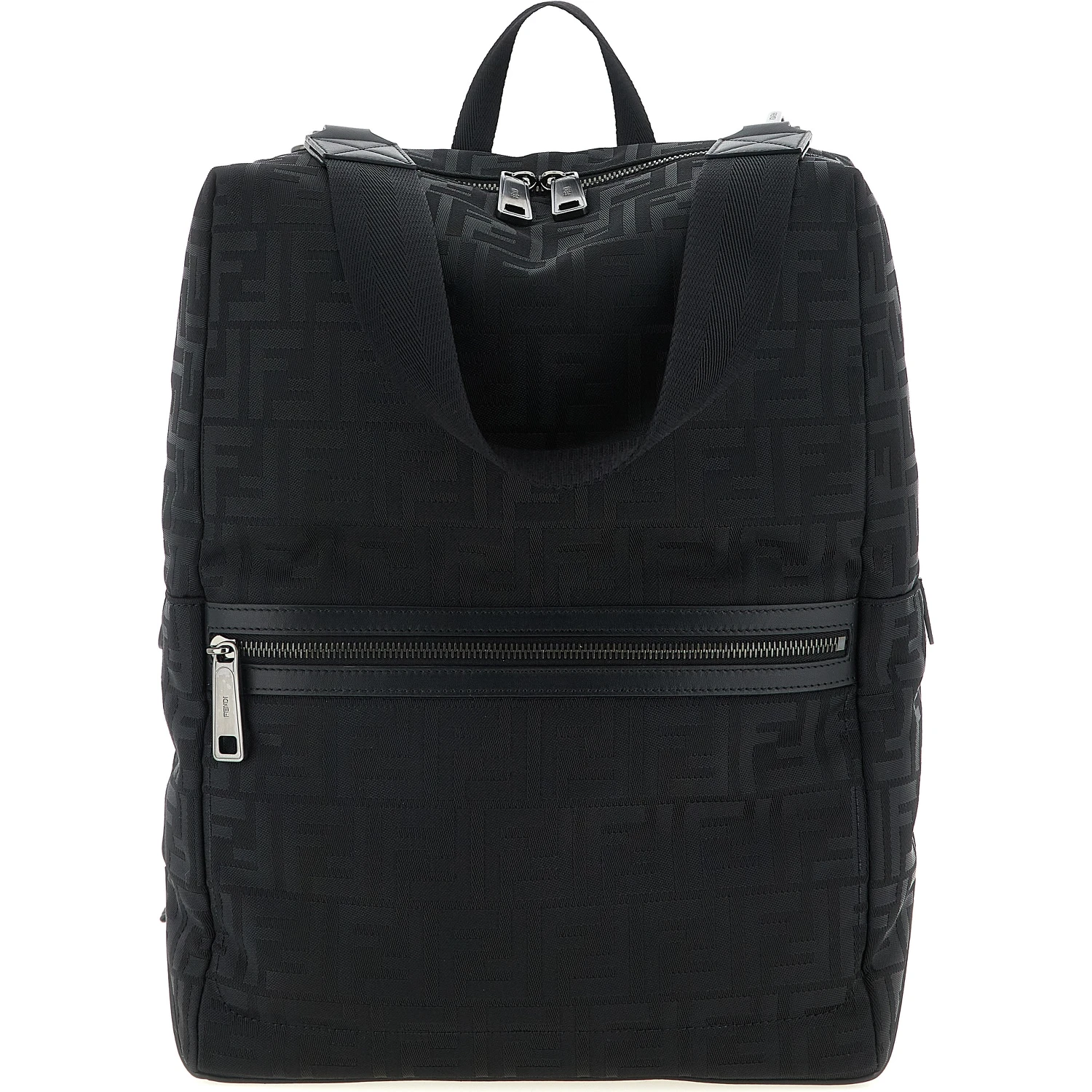 Black Polyamide Backpack