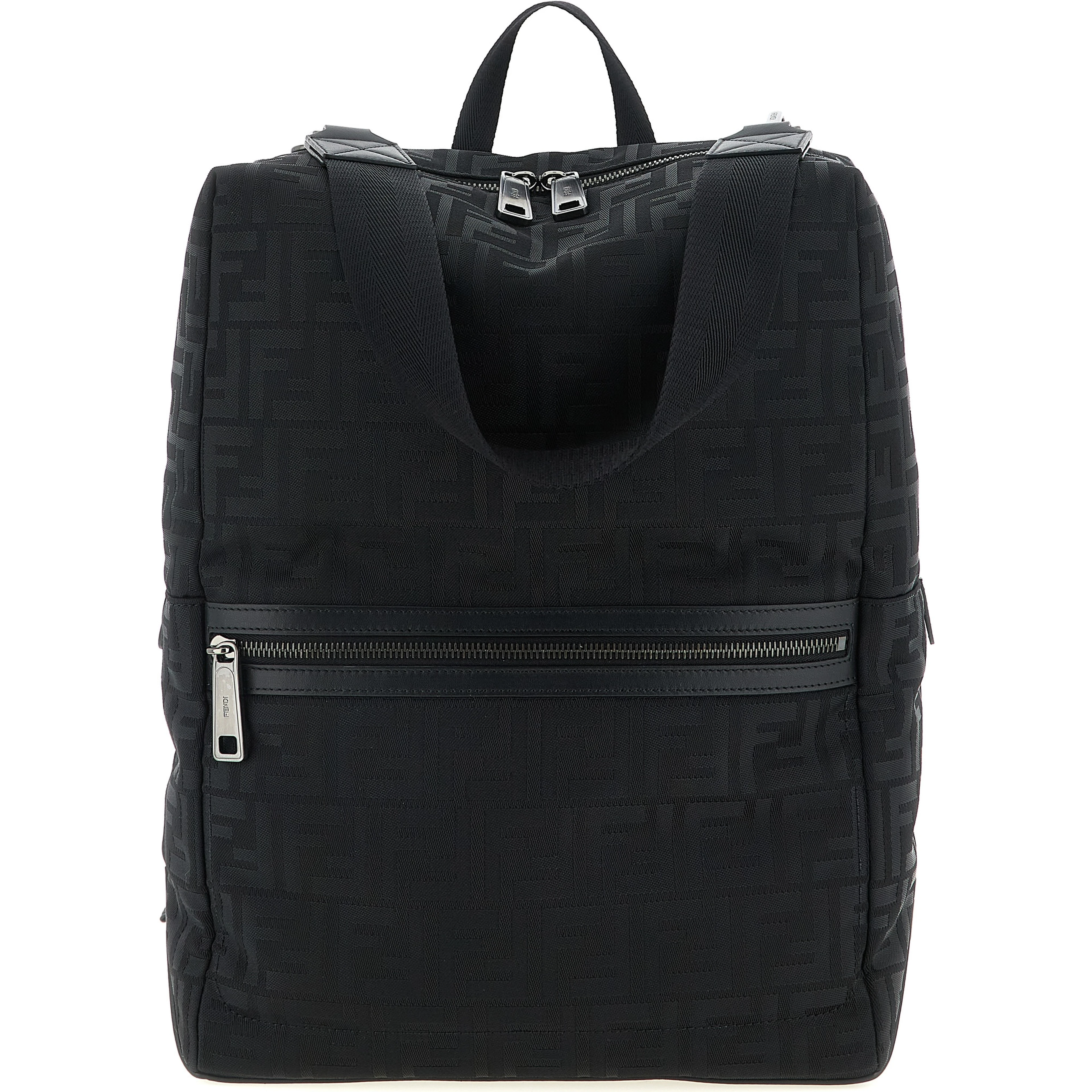 Black Polyamide Backpack