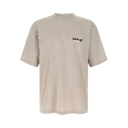 Gray Cotton T-Shirt