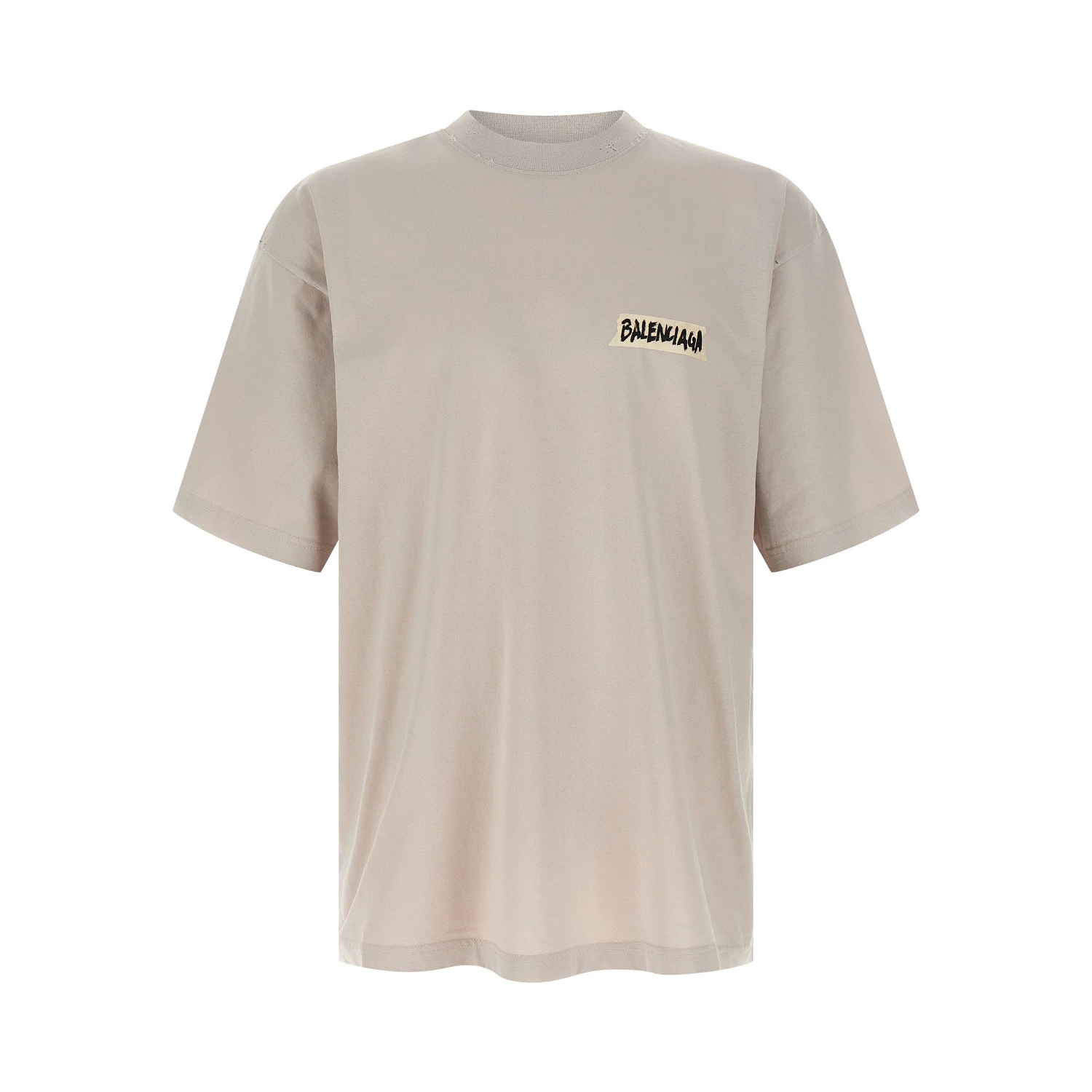 Gray Cotton T-Shirt
