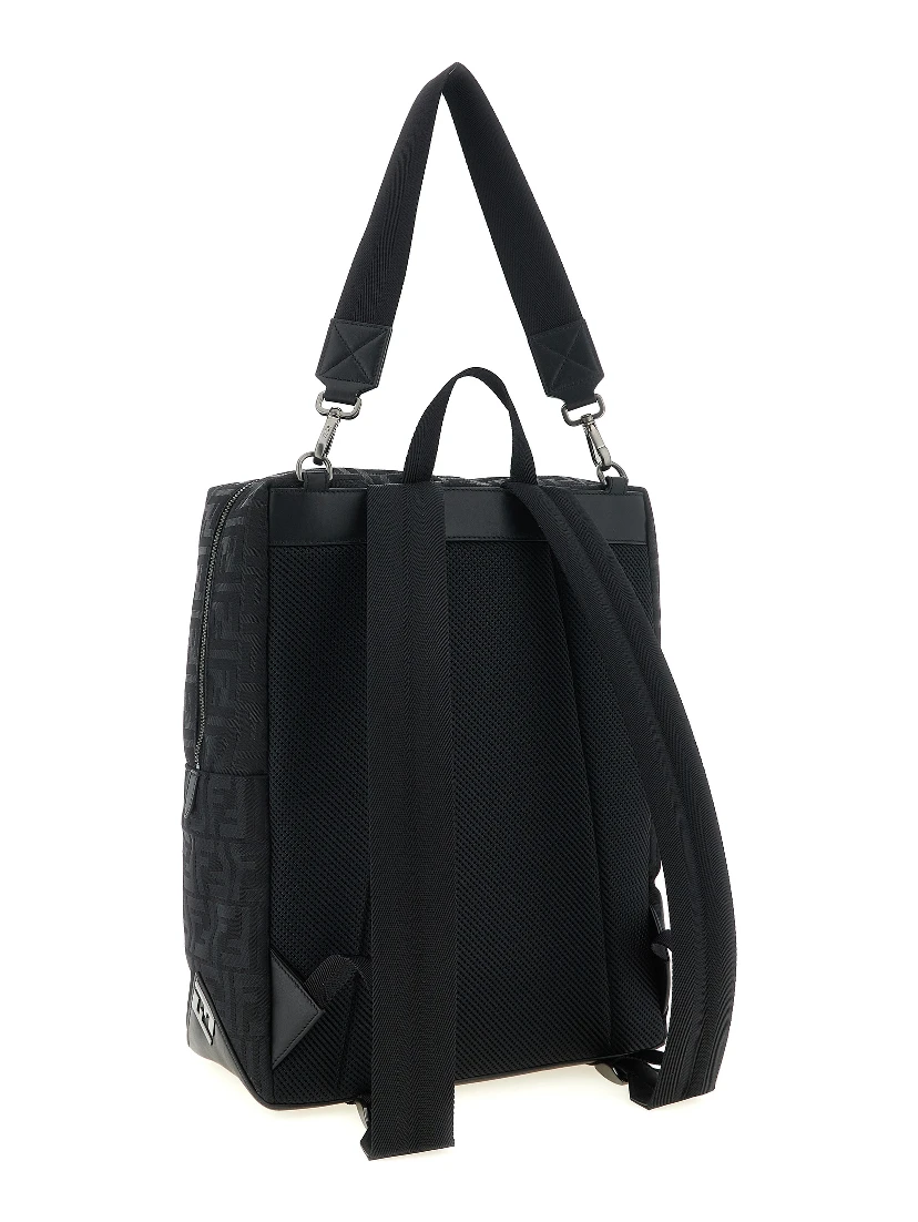 Black Polyamide Backpack