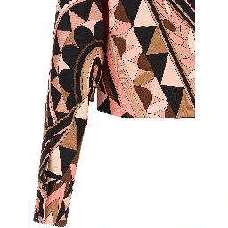 Multicolor Silk Blouse