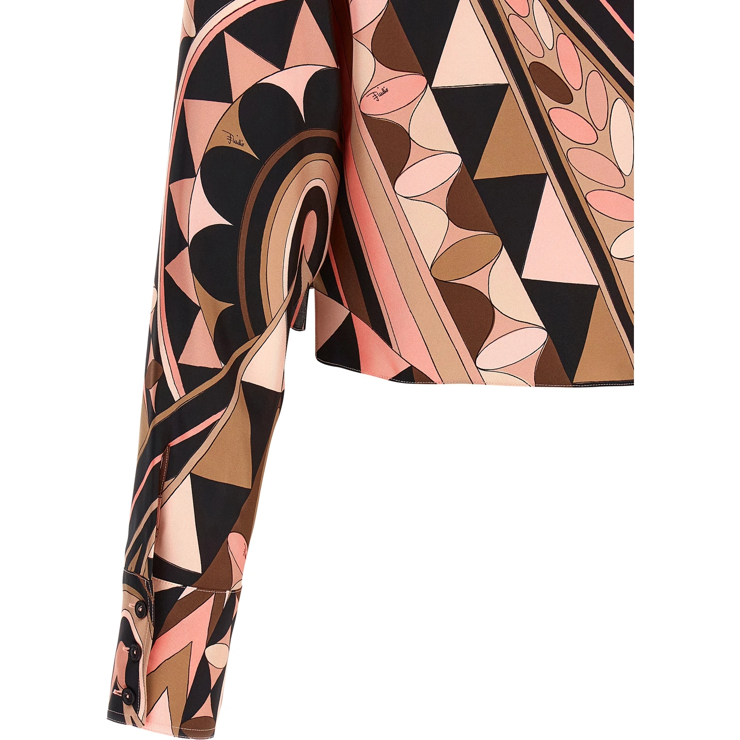 Multicolor Silk Blouse