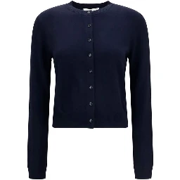 Blue Cashmere Cardigan