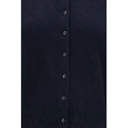 Blue Cashmere Cardigan