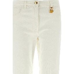 White Cotton Jeans Denim