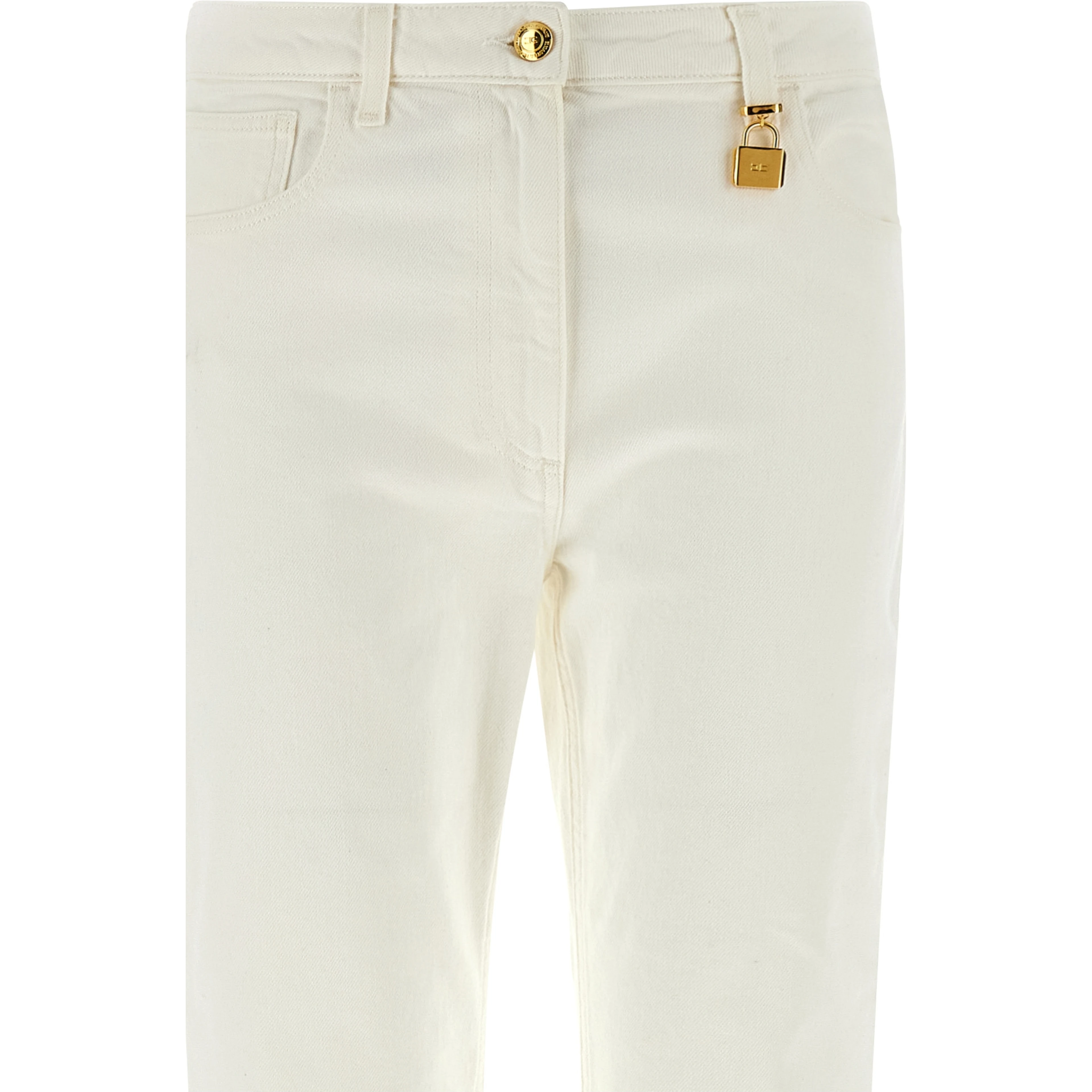 White Cotton Jeans Denim