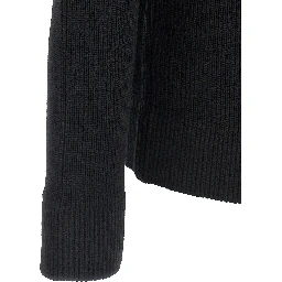 Black Cotton Cardigan