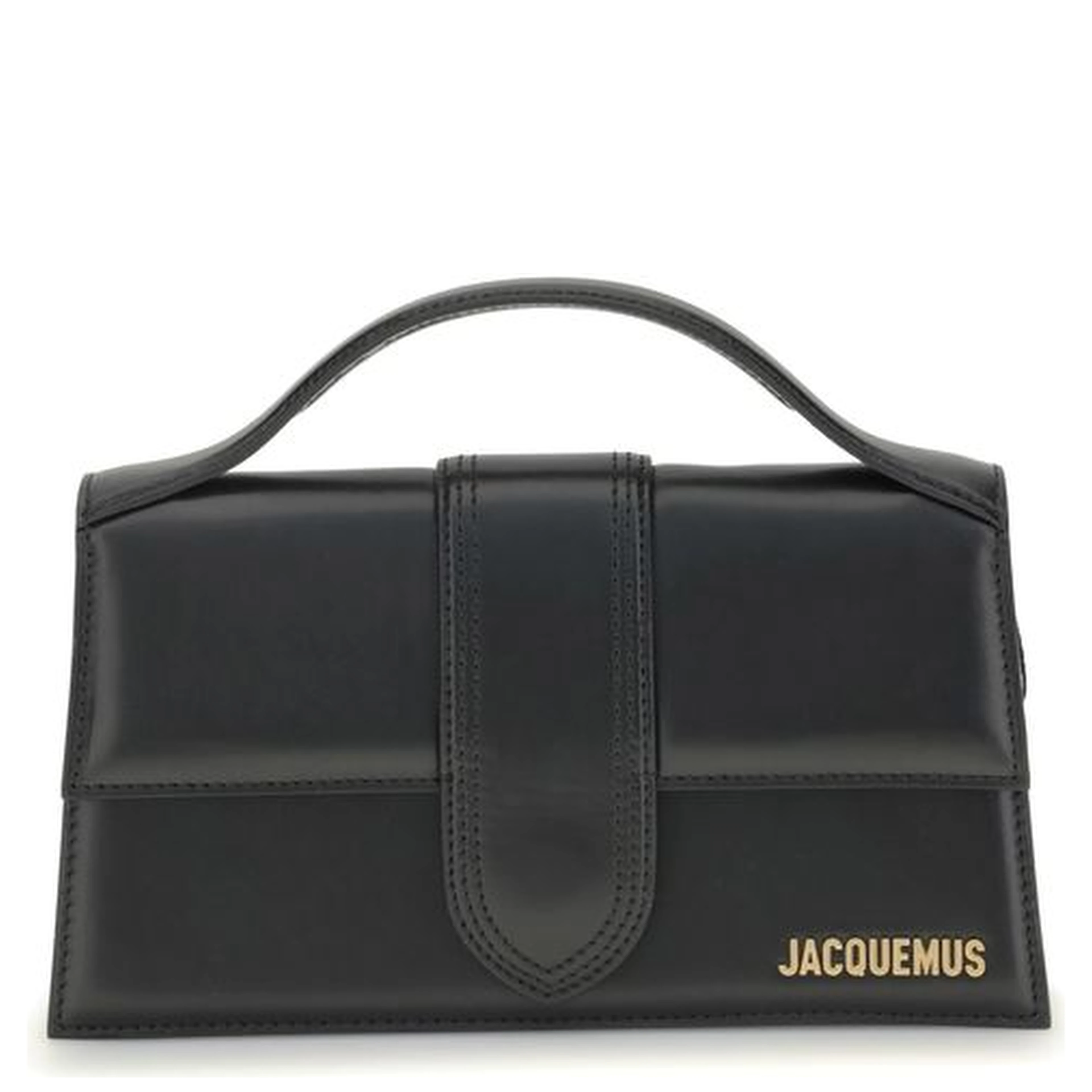 Black Calf Leather Bos Taurus Handbag