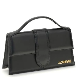 Black Calf Leather Bos Taurus Handbag