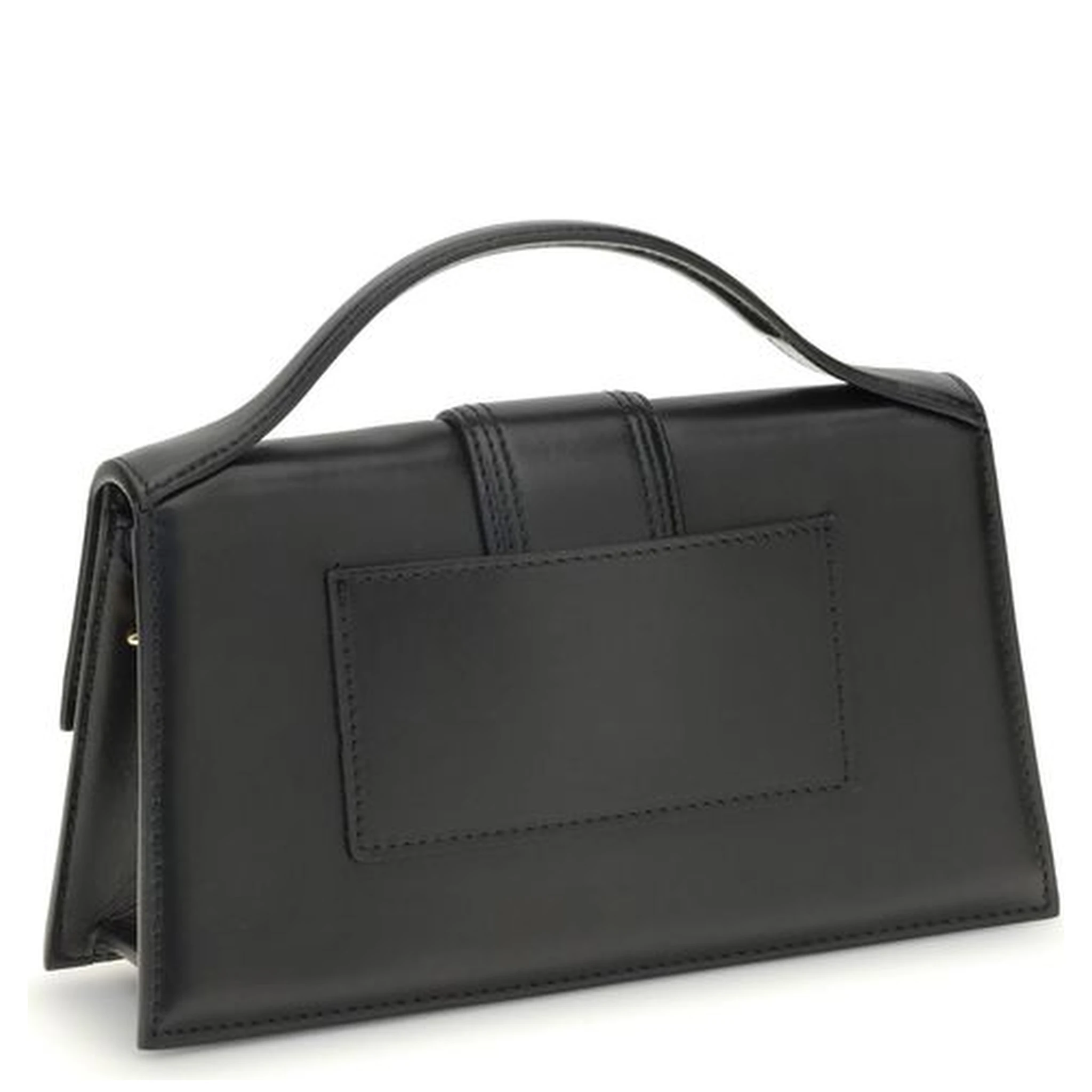 Black Calf Leather Bos Taurus Handbag