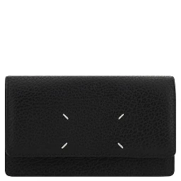 Black Calf Leather Bos Taurus Wallet