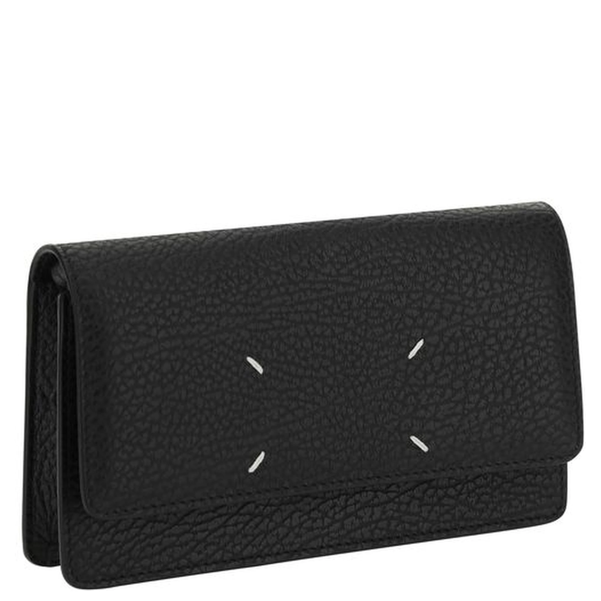 Black Calf Leather Bos Taurus Wallet