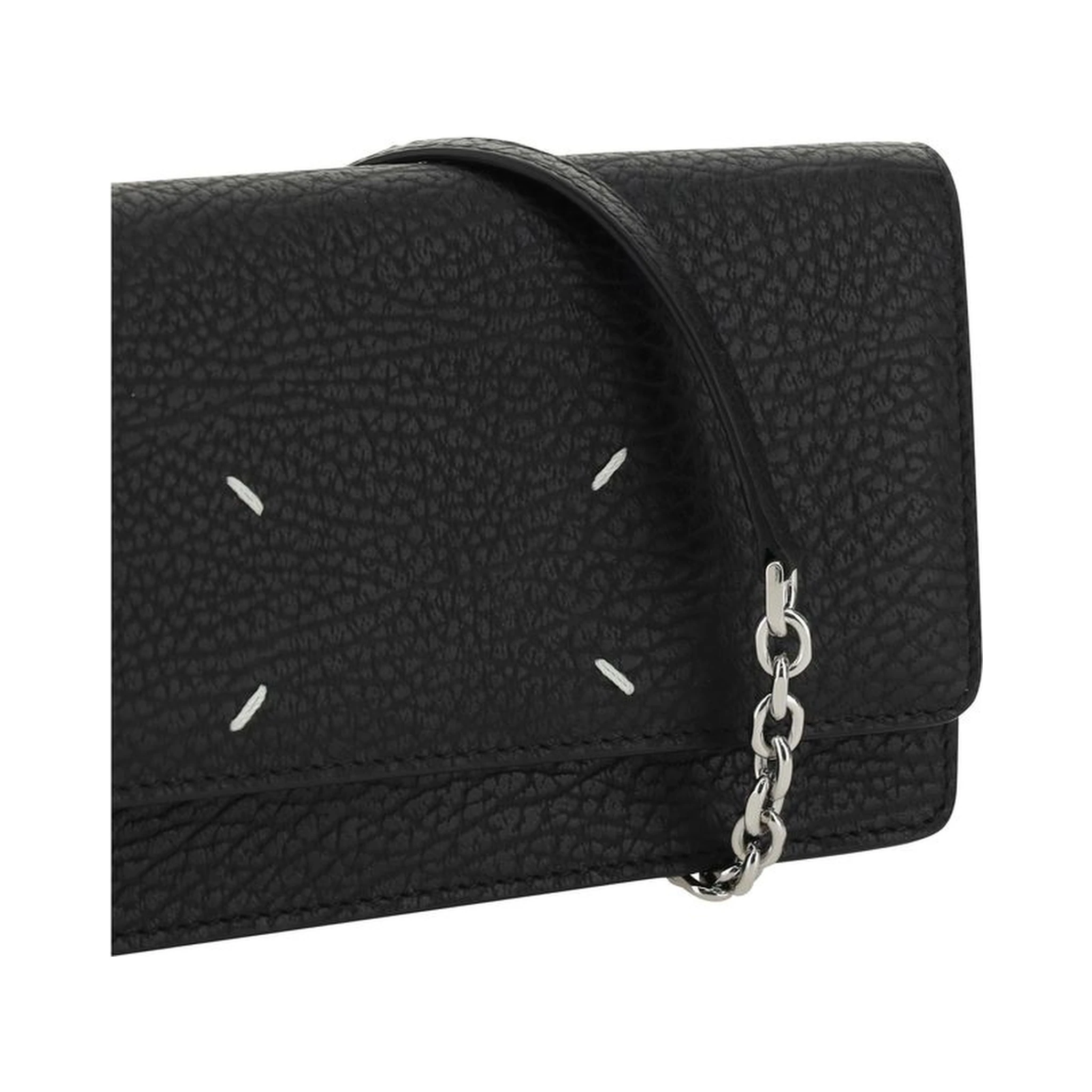 Black Calf Leather Bos Taurus Wallet
