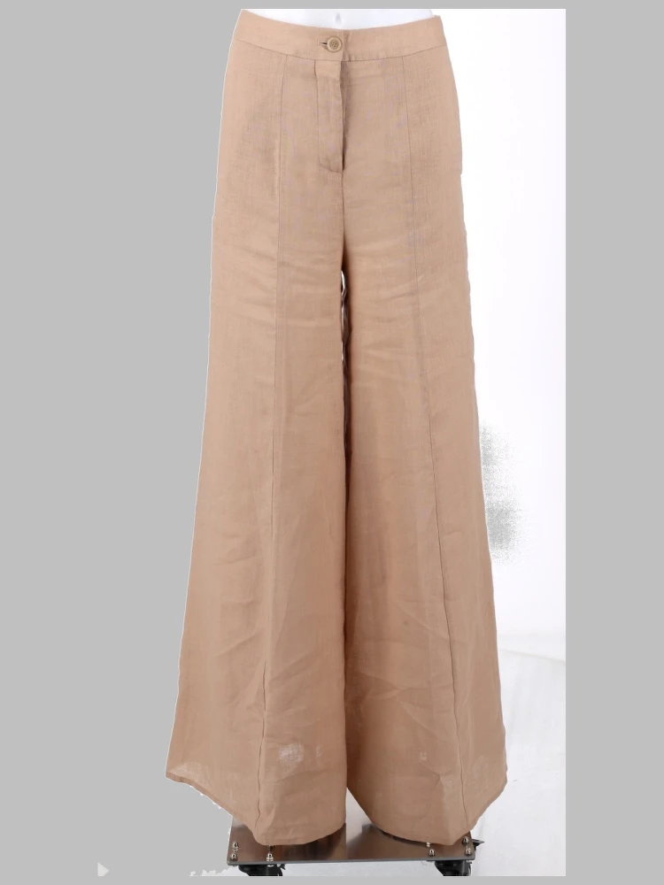PANTALONE "KYM" IN LINO