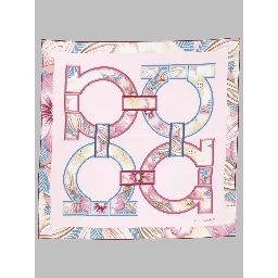 FOULARD A FIORI "GANCINI"
