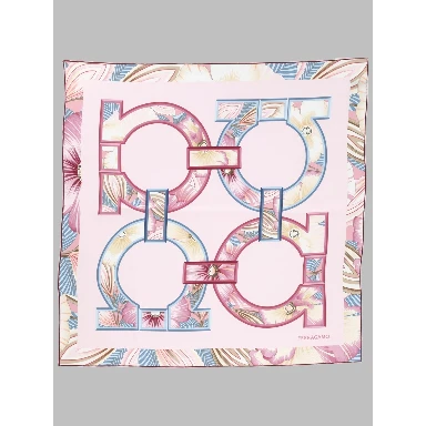 FOULARD A FIORI "GANCINI"